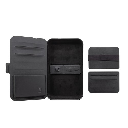 Swiss Peak RCS recycled travel case with 3 in 1 charger