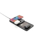 Swiss Peak 3 in 1 RCS recycled PU wireless charger desk tray