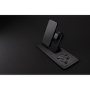 Swiss Peak 3 in 1 RCS recycled PU wireless charger desk tray