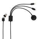 Terra RCS rPET 6-in-1 charging cable with watch charger