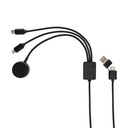 Terra RCS rPET 6-in-1 charging cable with watch charger