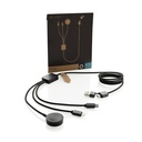 Terra RCS rPET 6-in-1 charging cable with watch charger