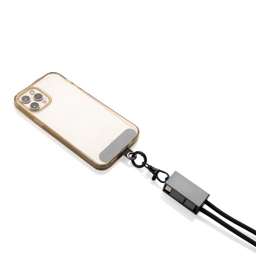 Terra RCS recycled PET phone cord with 60W dual charge cable