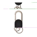 Keyfinder keychain with worldwide locating and USB C