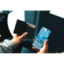 Seekcard RCS rpolyester card wallet with worldwide locating