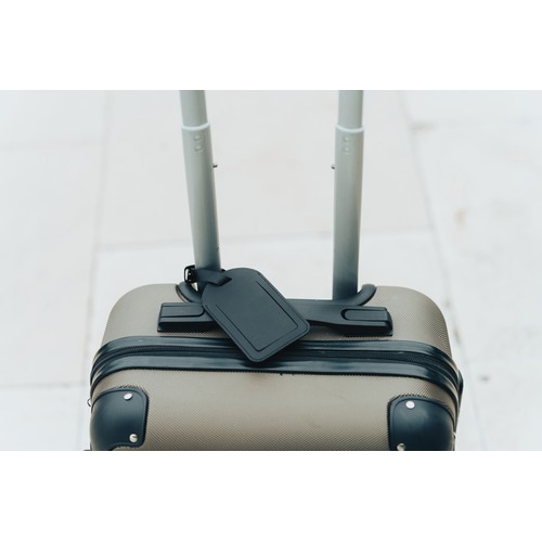 Globetrack RCSrPolyester luggage tag with worldwide locating