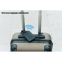 Globetrack RCSrPolyester luggage tag with worldwide locating