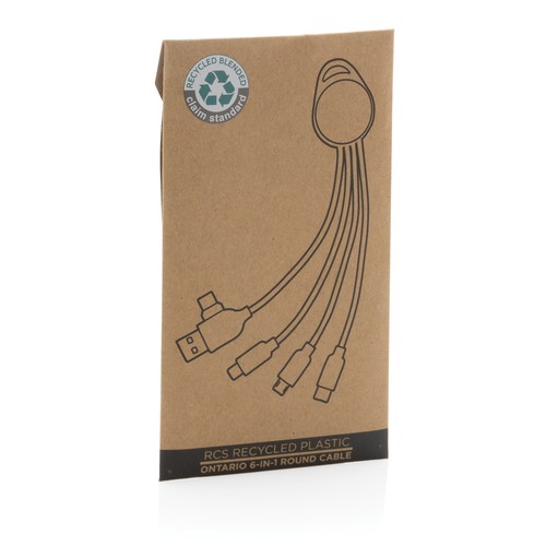 RCS recycled plastic Ontario 6-in-1 round cable