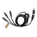 Terra RCS recycled aluminium 120cm 6-in-1 cable