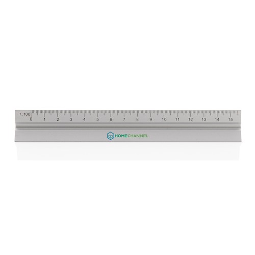 15cm. Aluminum triangular ruler