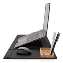 Impact AWARE RPET Foldable desk organizer with laptop stand