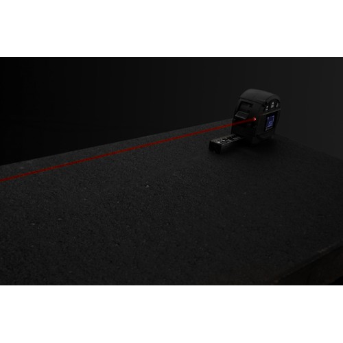 Gear X measuring 5M tape with 30M laser
