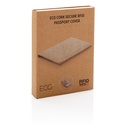 Cork secure RFID passport cover