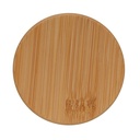 Double wall borosilicate glass with bamboo lid 250ml 2pc set