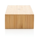 Bamboo alarm clock with 5W wireless charger