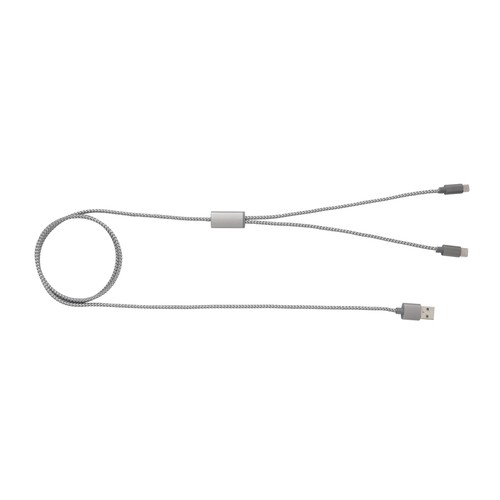 3-in-1 braided cable