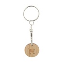 Trolley coin keyring Boomarket