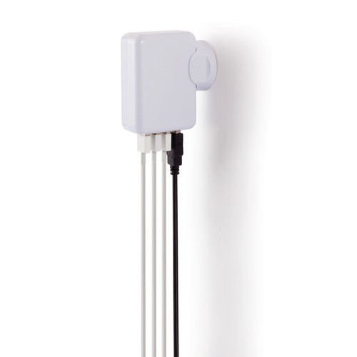 Travel plug with 4 USB ports