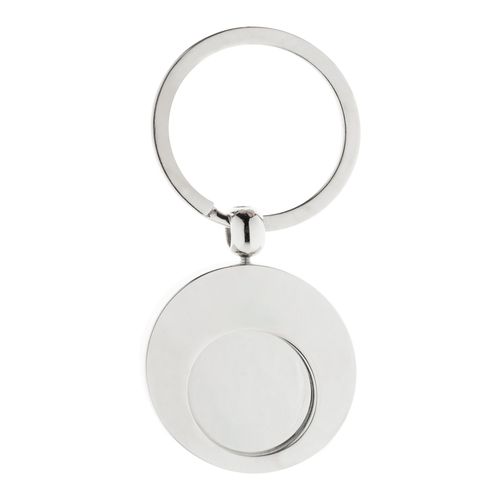 Trolley Coin Keyring Cromo