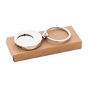 Trolley Coin Keyring Cromo