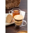 Glass Thermo Mug Grobina Mini