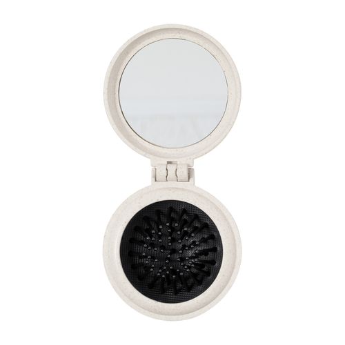 Mirror With Hairbrush Webrush
