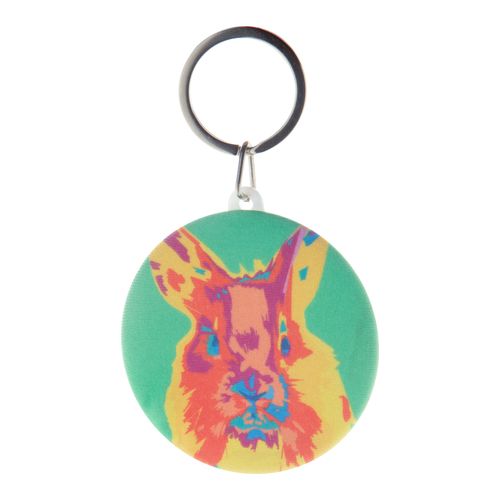 Rpet-Sleutelhanger Met Speld KeyBadge RPET Maxi