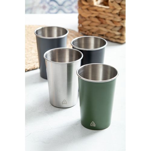 Recycled Stainless Steel Cup Redisha Mono