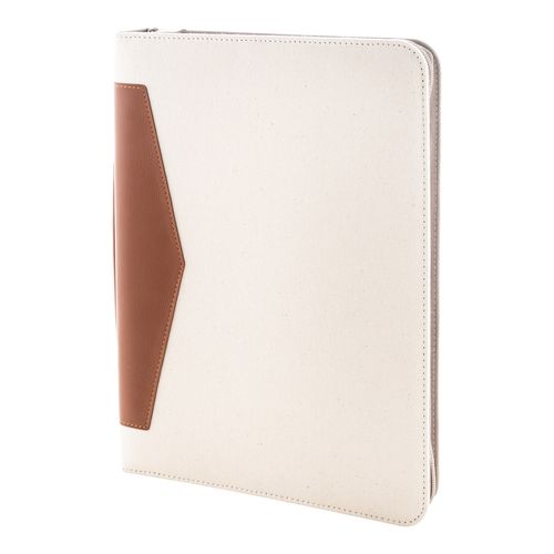 Recycled Canvas Document Folder Carbasa Zip