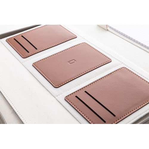Recycled Canvas Document Folder Carbasa Zip