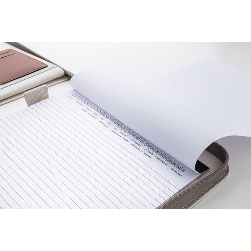 Recycled Canvas Document Folder Carbasa Zip
