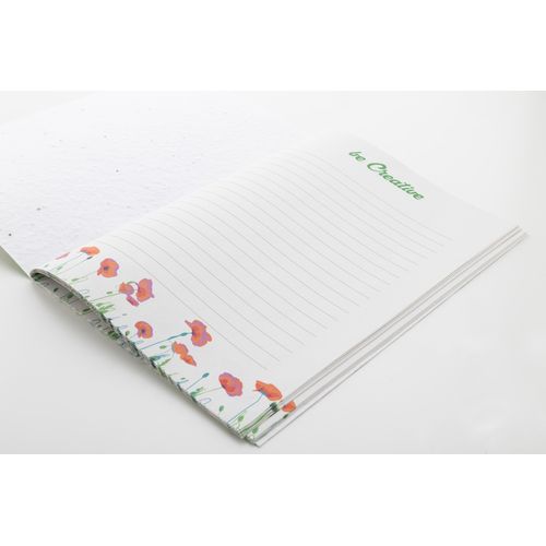 Custom Seed Paper Notebook CreaNote Plus A5 Seed
