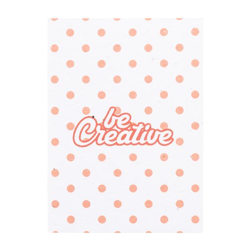 Custom Seed Paper Notebook CreaNote A6 Seed