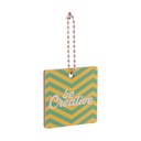 Custom Keyring CreaFob Wood