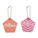 Custom Keyring CreaFob Wood
