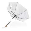 21" Impact AWARE™ RPET 190T bamboo auto open/close umbrella