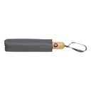 21" Impact AWARE™ RPET 190T bamboo auto open/close umbrella