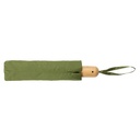 21" Impact AWARE™ RPET 190T bamboo auto open/close umbrella