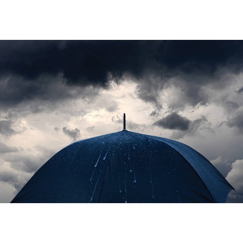 30" Impact AWARE™ RPET 190T Storm proof umbrella