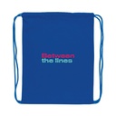 Impact AWARE™ recycled cotton drawstring backpack 145g