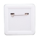 Pin Button Badge SquareBadge Maxi
