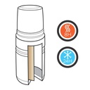 Swiss Peak Elite 0.5L copper vacuum flask
