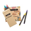 Custom 12 Pc Crayon Set Craxon 12 Eco