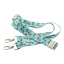 Custom Sublimation Lanyard Subyard Double Safe Eco