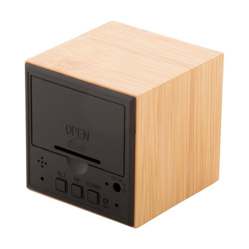 Bamboo Alarm Clock Boolarm