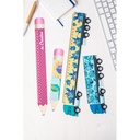 12 Cm Ruler, Pencil Sharpy 12
