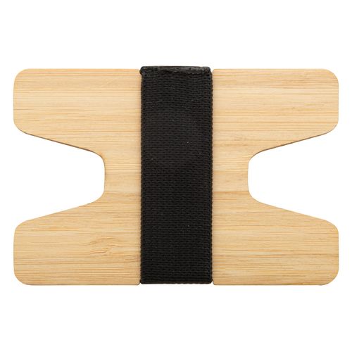 Bamboo Card Holder Wallet Wolly
