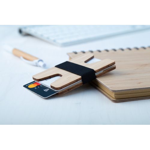 Bamboo Card Holder Wallet Wolly