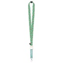 Custom Sublimation Lanyard Subyard Drink Safe RPET