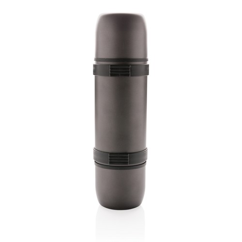 Vacuum flask with 2 cups